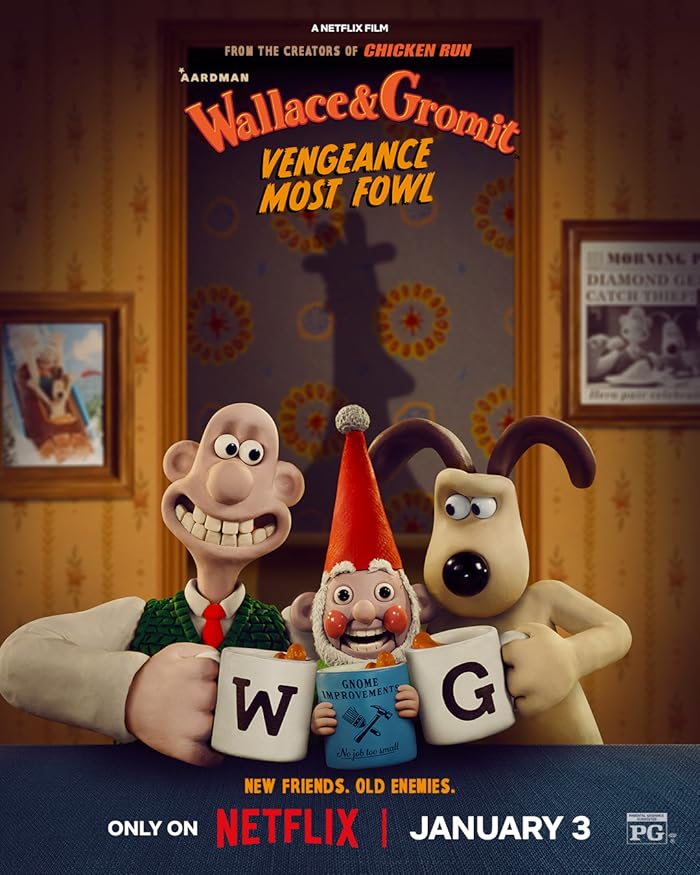 انمي فيلم Wallace & Gromit: Vengeance Most Fowl 2025 مترجم اون لاين