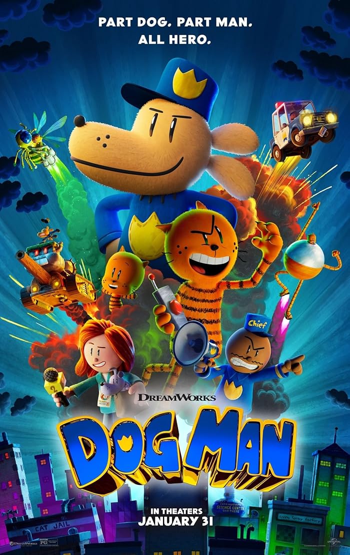 انمي فيلم Dog Man 2025 مترجم اون لاين