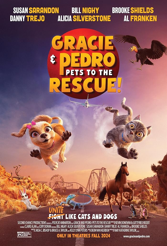 انمي فيلم Gracie and Pedro: Pets to the Rescue 2024 مترجم اون لاين